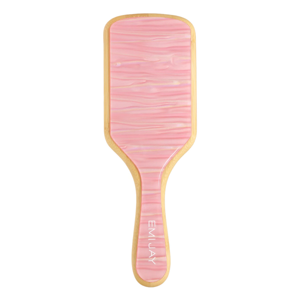 Бамбукова Щітка для Волосся "Lychee Baby" Emi Jay Bamboo Paddle Brush In Lychee Baby Бамбукова Щітка для Волосся "Lychee Baby" Emi Jay Bamboo Paddle Brush In Lychee Baby